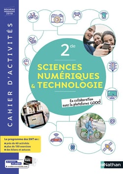 Sciences numérique & technologiques - 2de - nouveau programme 2019