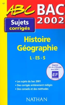 Histoire geographie l es s - corriges - edition 2002