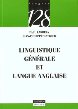Linguistique generale pour anglicistes