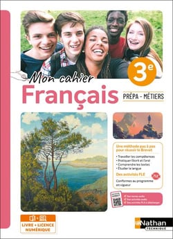 Mon cahier français - 3e - Prépa-métiers (édition 2024)