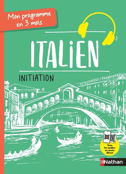 Mon programme en 3 mois - Italien - Initiation (édition 2025)