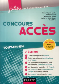 Concours acces - tout-en-un (3e édition)