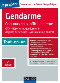 Je prépare - le concours gendarme sous-officier interne (2e édition)
