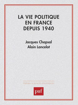 La vie politique en France