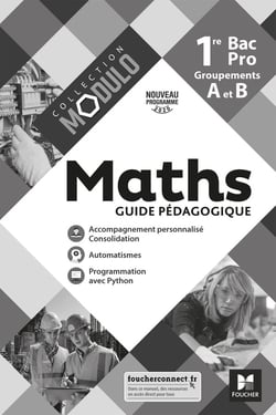 Modulo : maths - 1re bac pro, A & B - corrigé