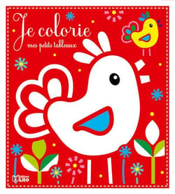 Je colorie mes petits tableaux - la poule