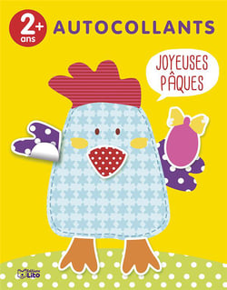 Autocollants : 2 ans + (joyeuses pâques)