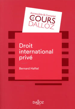 Droit international privé (7e édition)