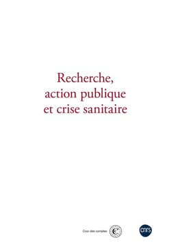Recherche, action publique et crise sanitaire