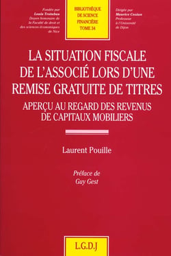 La situation fiscale de l'associe lors d'une remise gratuite de titres - vol34