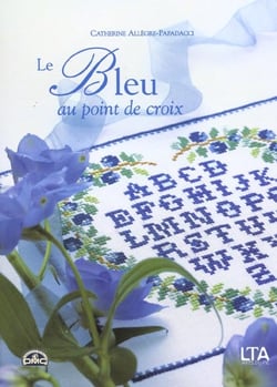 Le bleu au point de croix