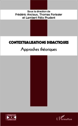 Contextualisations didactiques - approches théoriques
