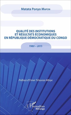 Qualité des institutions et résultats économiques en République Démocratique du Congo - 1980-2015