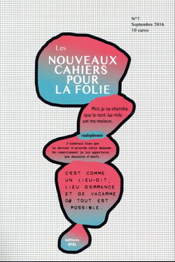Les nouveaux cahiers pour la folie