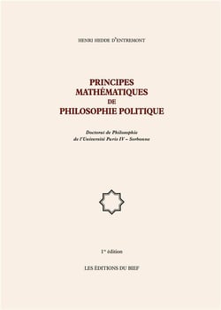 Principes mathématiques de philosophie politique - doctorat de philosophie