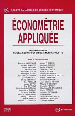 ECONOMETRIE APPLIQUEE