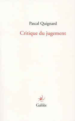Critique du jugement