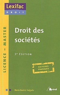 Droit des sociétés (3e édition)