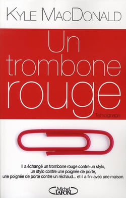 Un trombone rouge