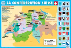 POSTER RECTO VERSO LA SUISSE.