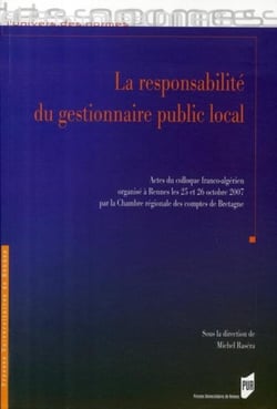 Responsabilité du gestionnaire public local