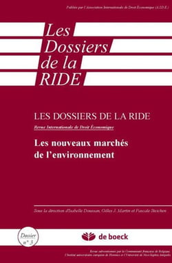 Les nouveaux marchés de l'environnement