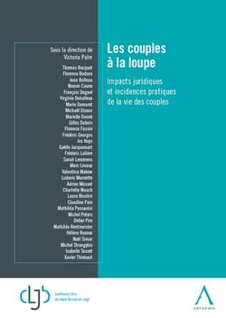Les couples a la loupe : impacts juridiques et incidences pratiques de la vie des couples