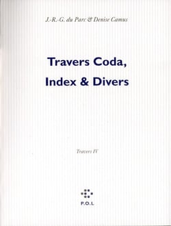 Travers, coda, index et divers