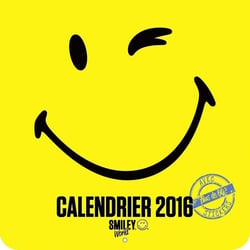 Calendrier 2016 - smiley