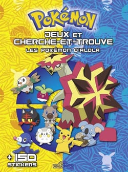 Pokémon : jeux et cherche et trouve - les pokémon d'Alola