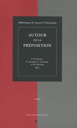 Autour de la préposition