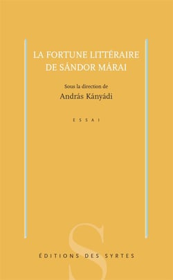 La fortune litteraire de sandor marai