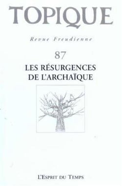 Revue Topique n.87 (édition 2004)