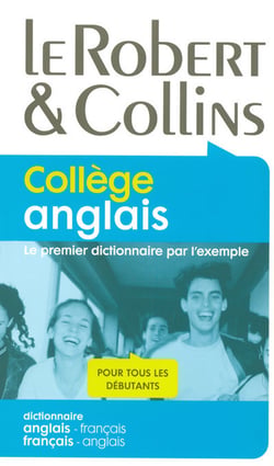 Robert et collins collège anglais - dictionnaire anglais/français-français/anglais