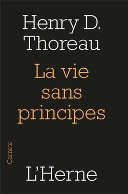 La vie sans principes