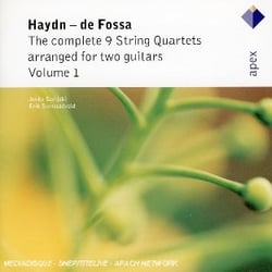 Les quatuors à cordes arrangés pour 2 guitares /vol.1