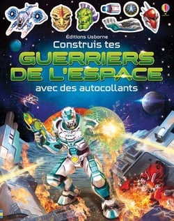 Construis tes guerriers de l'espace avec des autocollants