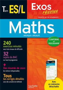 Exos résolus - maths - terminale es, l