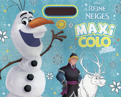 Maxi colos - la reine des neiges - olaf - avec des stickers