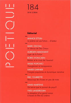 Revue poétique n.184