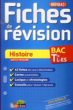 Defibac Fiches De Revision Histoire Term L, Es