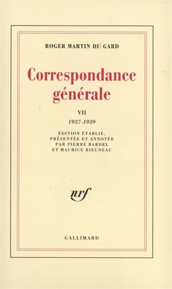Correspondance generale - vol07 - 1937-1939