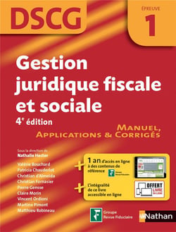 Gestion Juridique Fiscale Et Sociale – Dscg 1