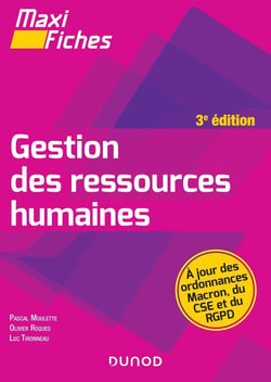 Maxi fiches : RH licence Tome 1 - gestion des ressources humaines (3e édition)