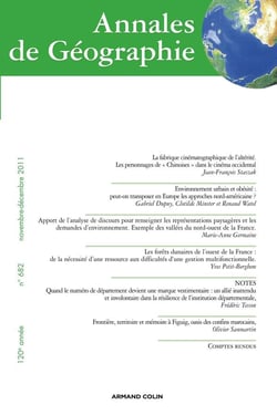 Annales de Géographie n° 682 (6/2011)