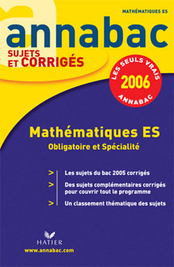 Mathematiques terminale es (edition 2006)