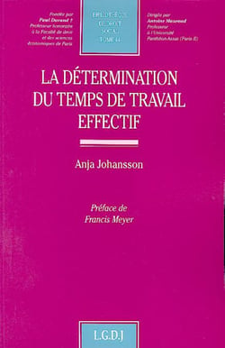 La détermination du temps de travail effectif