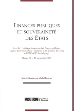 FINANCES PUBLIQUES ET SOUVERAINETE DES ETATS