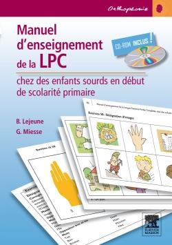 Manuel d'enseignement de la LPC chez des enfants sourds