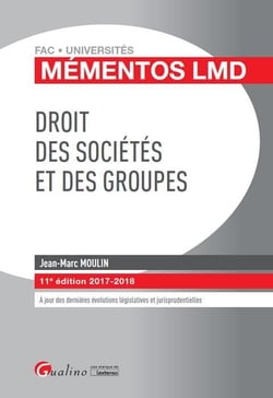 Droit des sociétés et des groupes (édition 2017/2018)